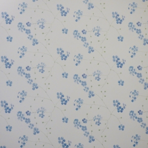 Blue Sprig Wrapping Paper  wrapping paper